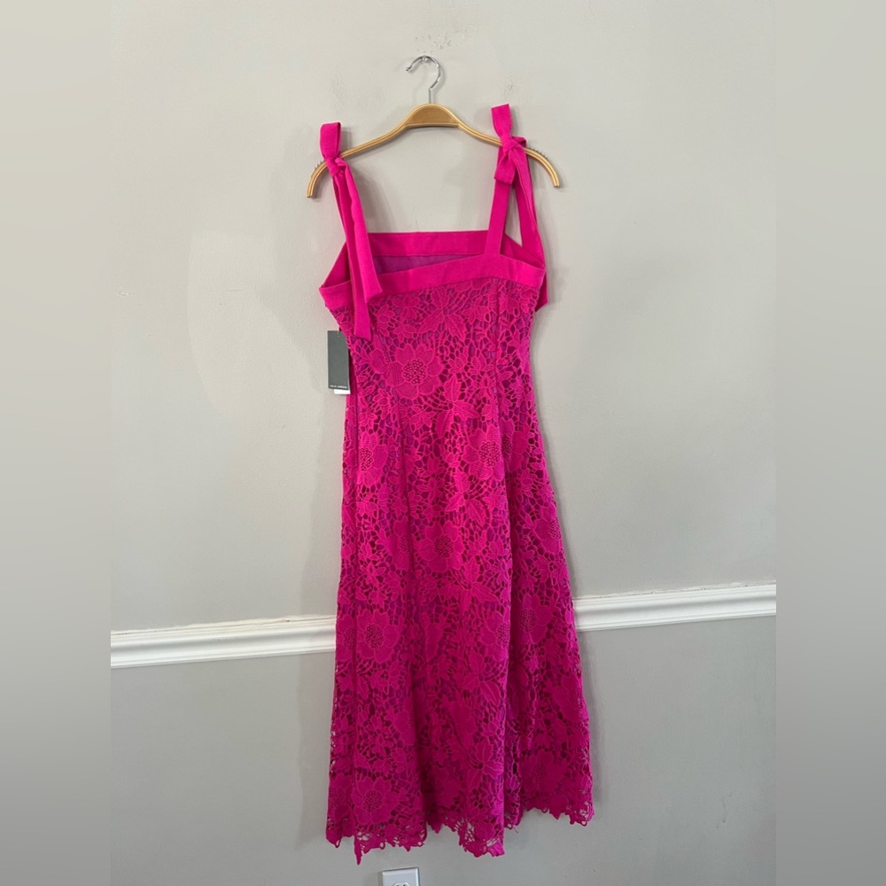 NEW JULIA JORDAN LACE MIDI DRESS SIZE: 2 - Picture 4 of 6